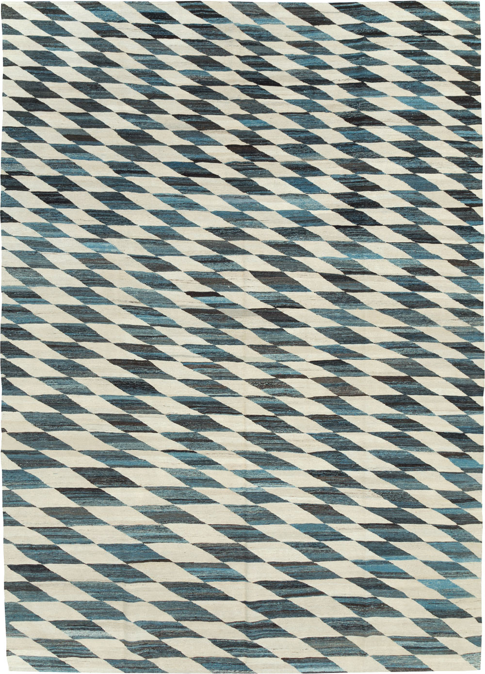 Modern Turkish Flatweave, No.30806 - Gsblank