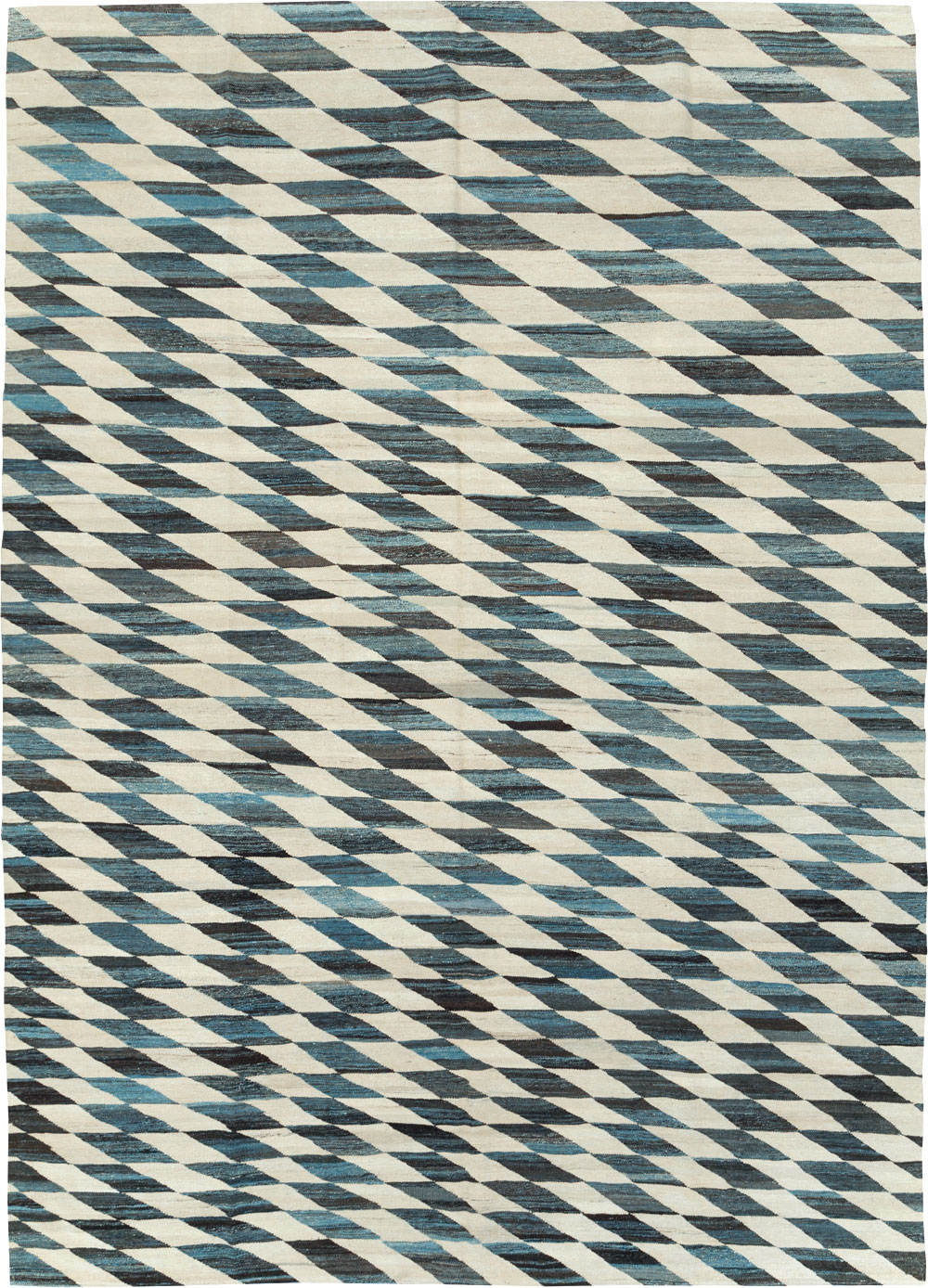 Modern Turkish Flatweave, No.30806 - Gsblank