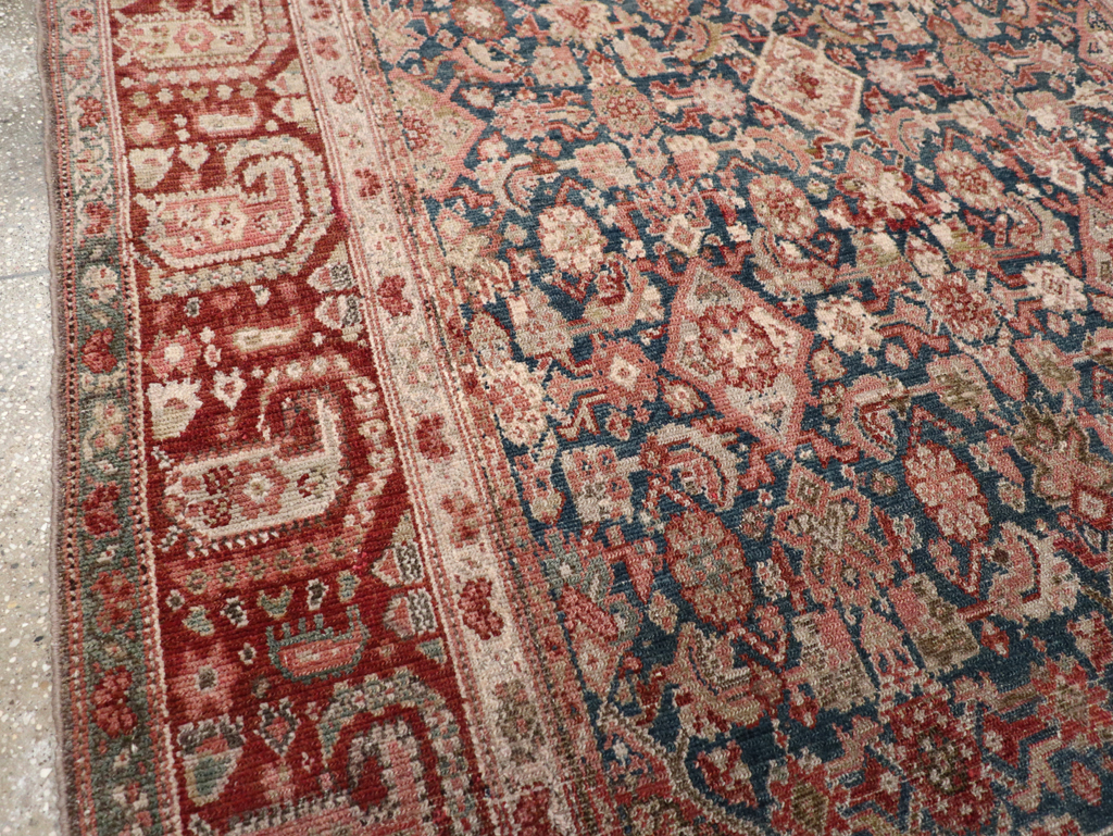 Antique Persian Malayer Accent Carpet, No.30829 - Gsblank