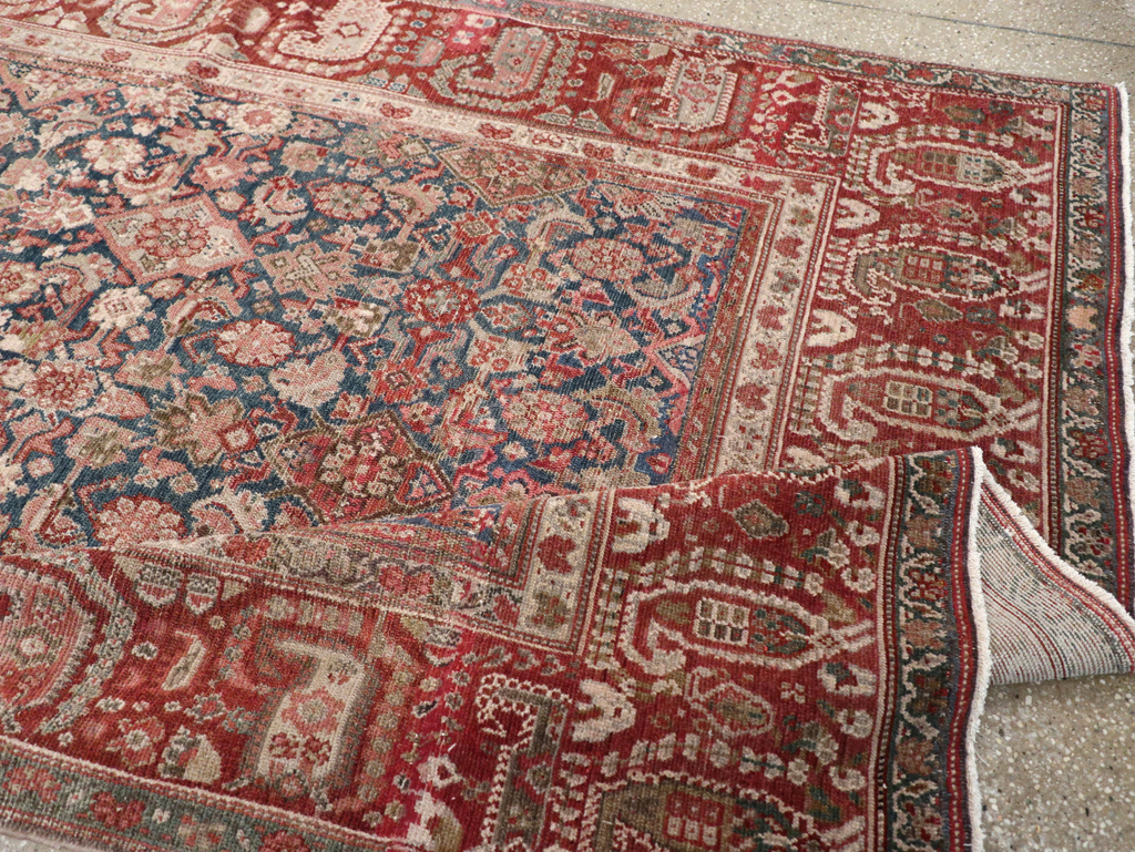 Antique Persian Malayer Accent Carpet, No.30829 - Gsblank