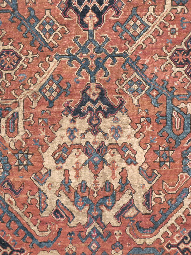 Antique Turkish Oushak Oversize Square Carpet, No.30832 - Gsblank