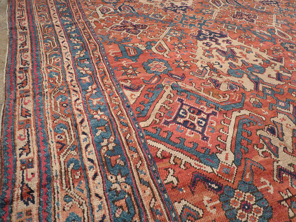 Antique Turkish Oushak Oversize Square Carpet, No.30832 - Gsblank