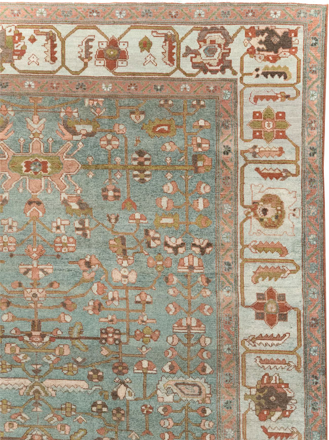 Antique Persian Malayer Room Size Carpet, No.30838 - Gsblank