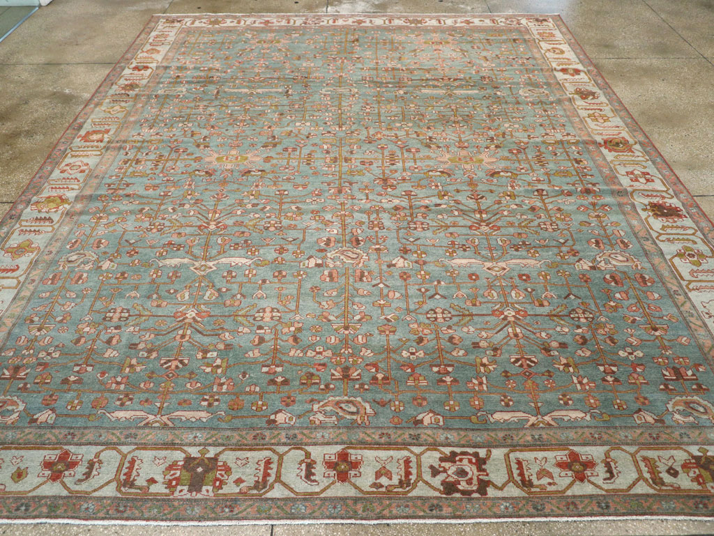 Antique Persian Malayer Room Size Carpet, No.30838 - Gsblank
