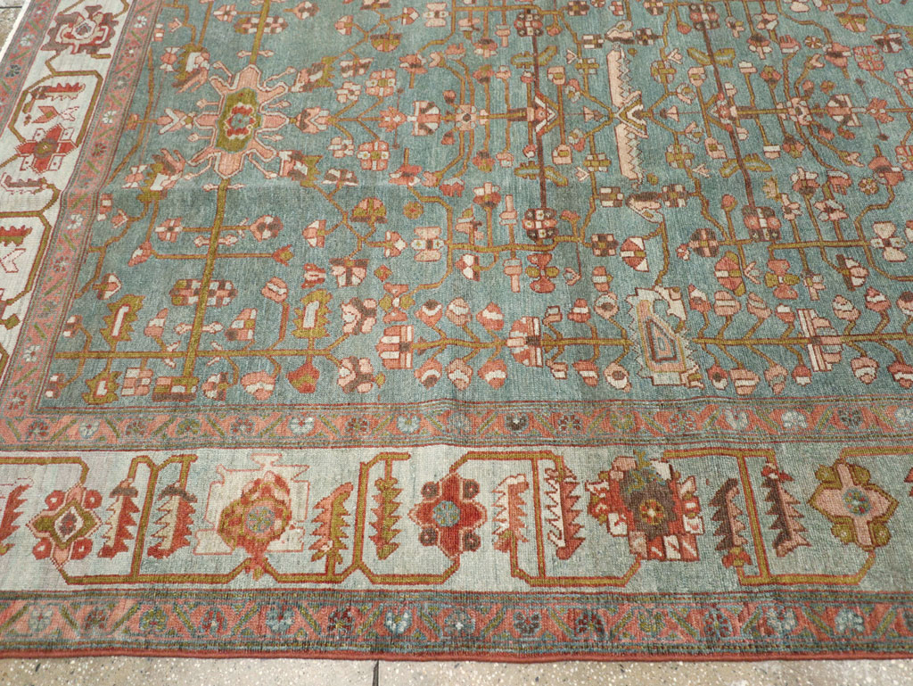 Antique Persian Malayer Room Size Carpet, No.30838 - Gsblank