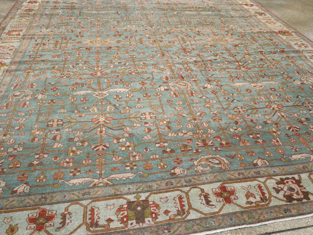 Antique Persian Malayer Room Size Carpet, No.30838 - Gsblank