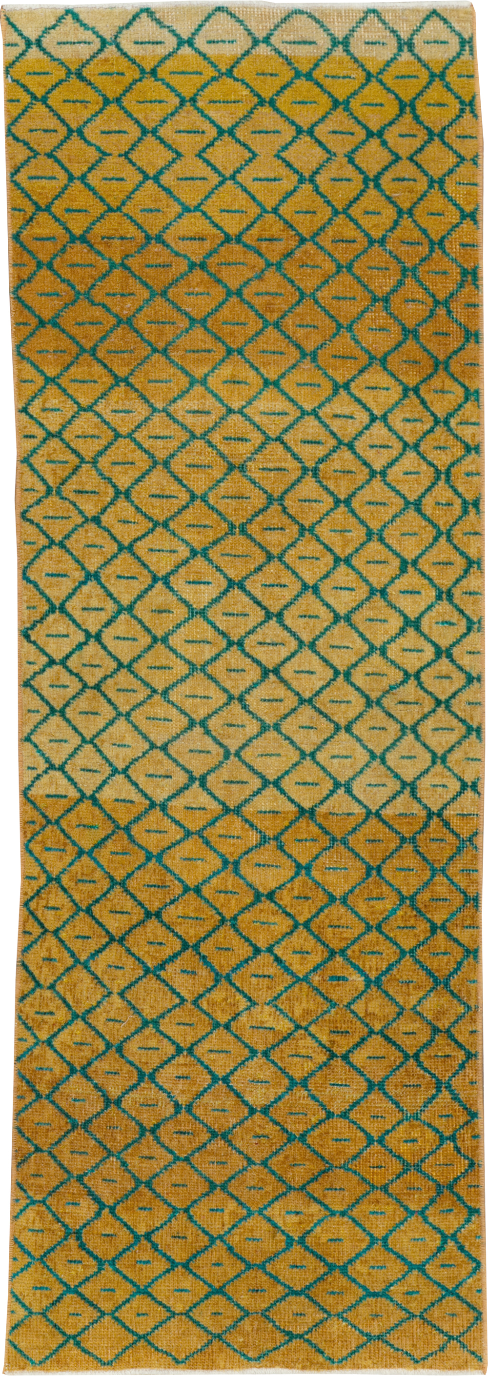 Vintage Anatolian Deco Rug, No.30854 - Gsblank