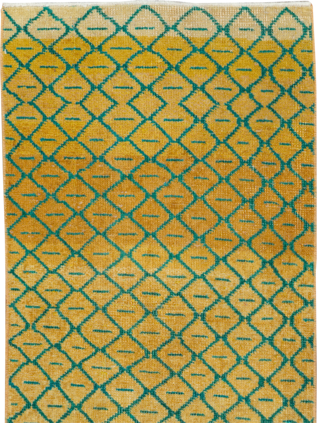 Vintage Turkish Anatolian Deco Rug, No.30854 - Gsblank