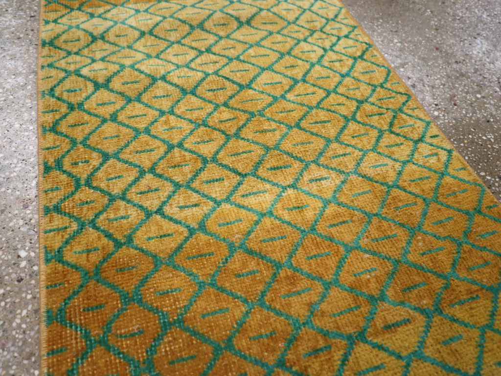 Vintage Turkish Anatolian Deco Rug, No.30854 - Gsblank