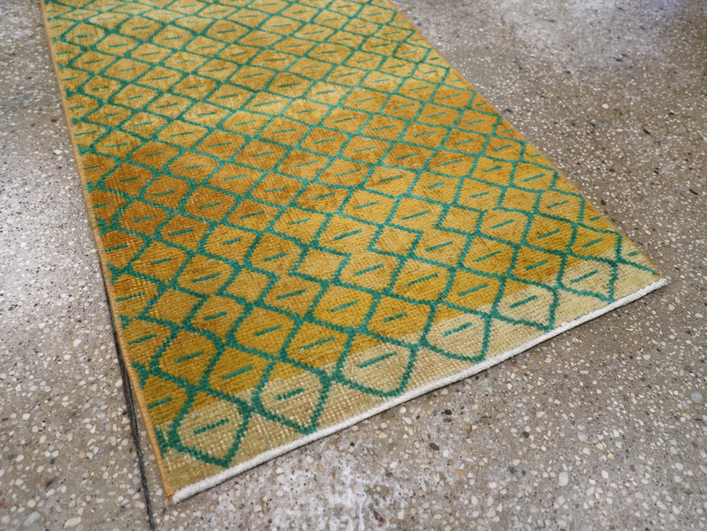 Vintage Turkish Anatolian Deco Rug, No.30854 - Gsblank