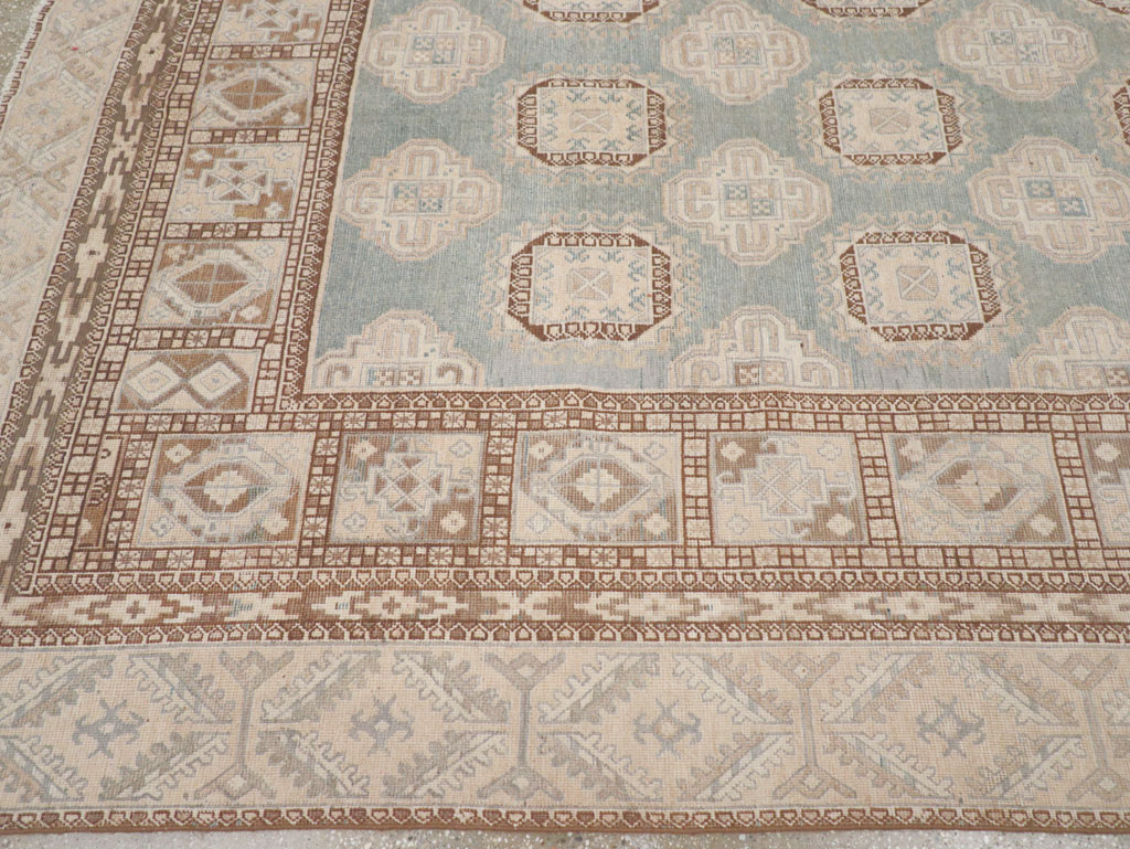 Antique East Turkestan Khotan Small Room Size Carpet, No.30856 - Gsblank