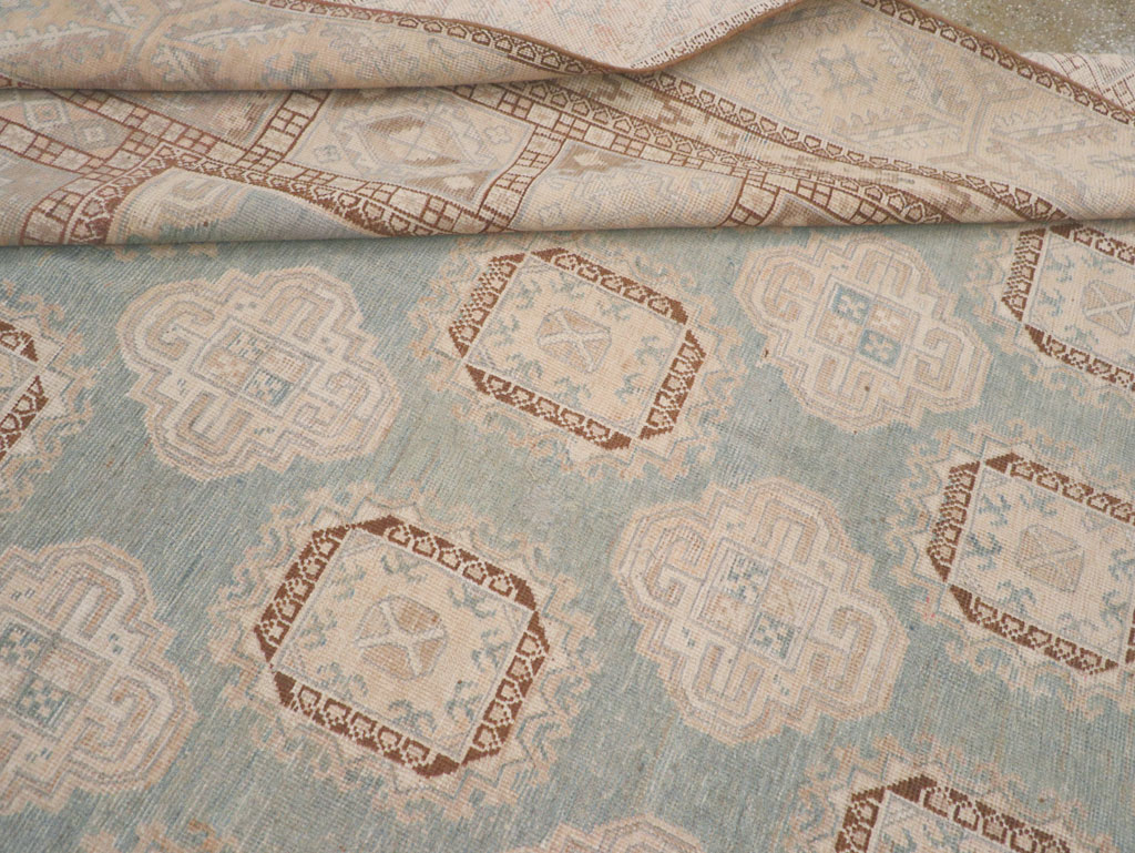 Antique East Turkestan Khotan Small Room Size Carpet, No.30856 - Gsblank