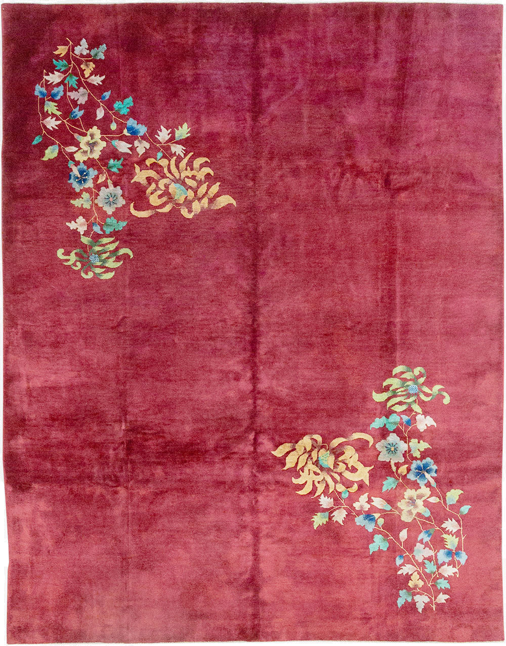 Vintage Chinese Art Deco Room Size Carpet, No.30857 - Gsblank
