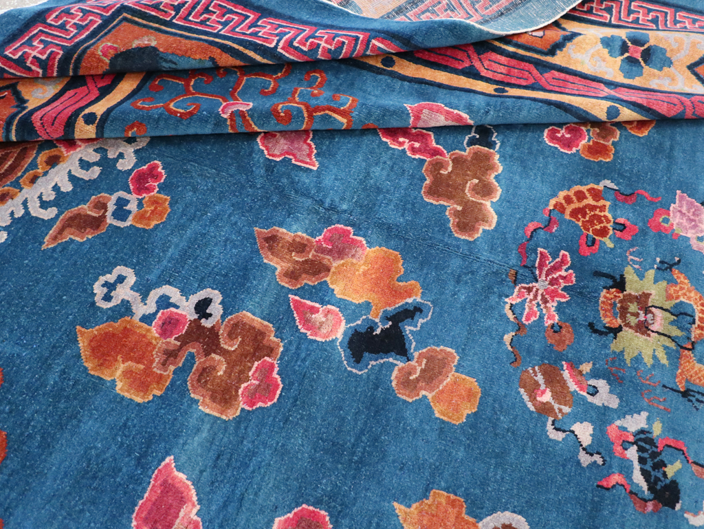 Vintage Chinese Peking Room Size Carpet, No.30860 - Gsblank