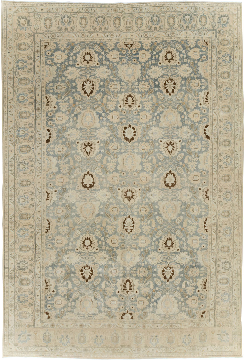 Antique Persian Veramin Carpet, No.30870 - Gsblank