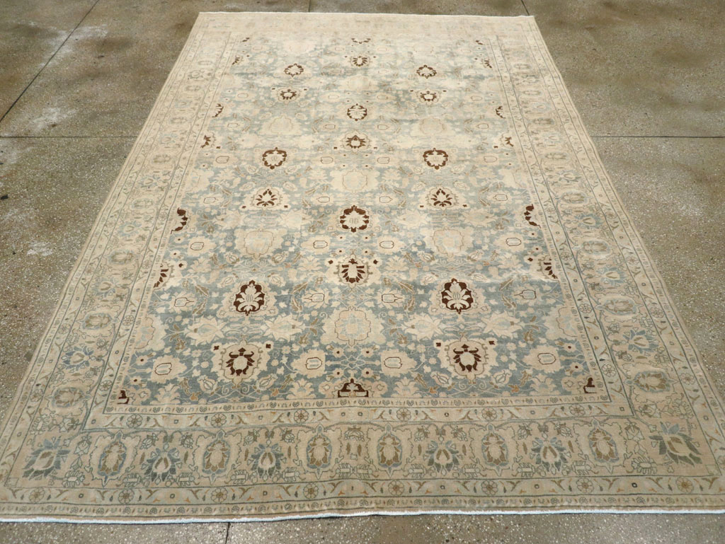 Antique Persian Veramin Carpet, No.30870 - Gsblank