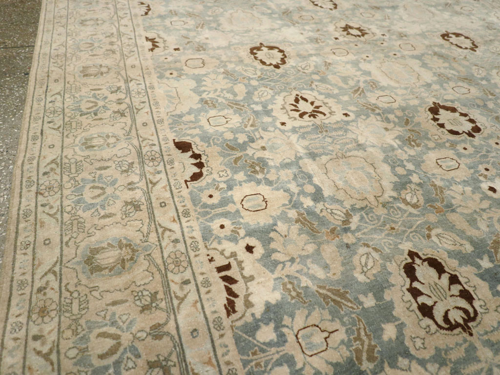Antique Persian Veramin Carpet, No.30870 - Gsblank