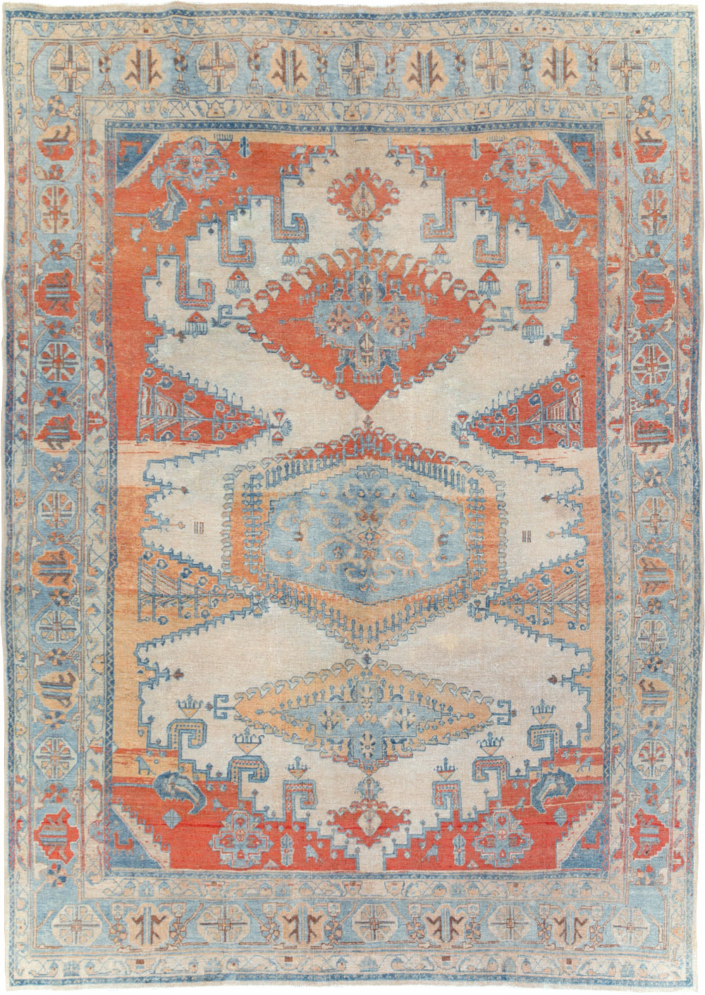 Vintage Persian Veece Room Size Carpet, No.30871 - Gsblank