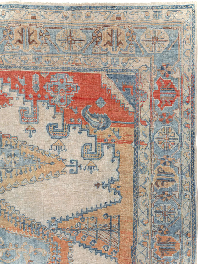 Vintage Persian Veece Room Size Carpet, No.30871 - Gsblank