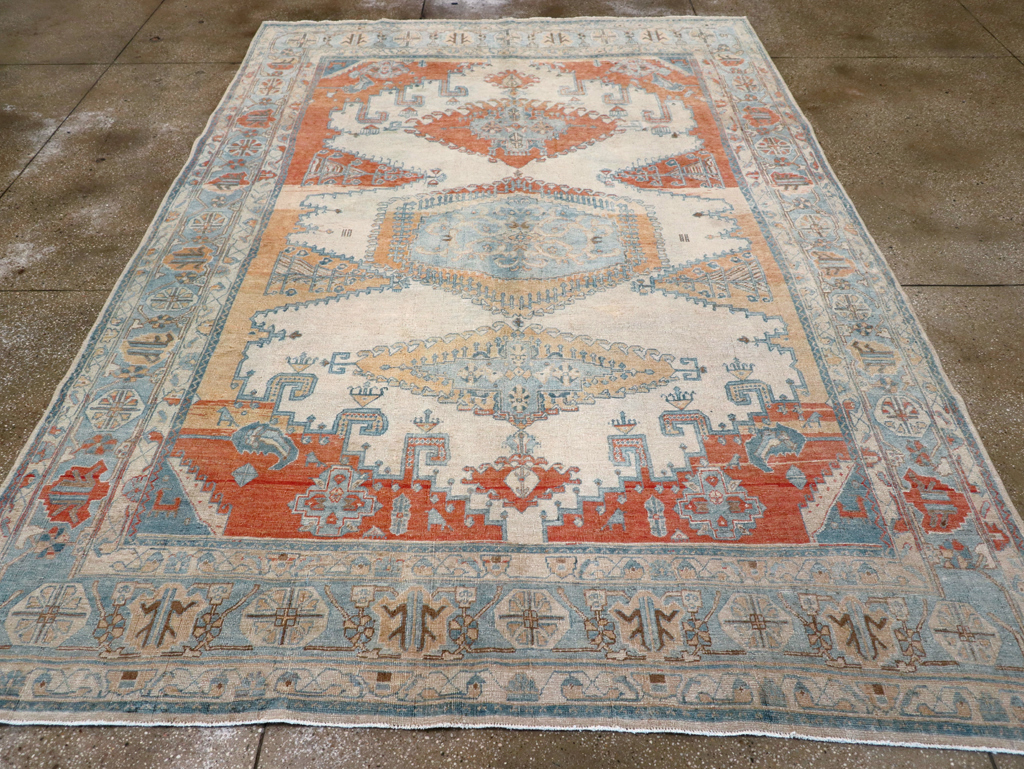 Vintage Persian Veece Room Size Carpet, No.30871 - Gsblank