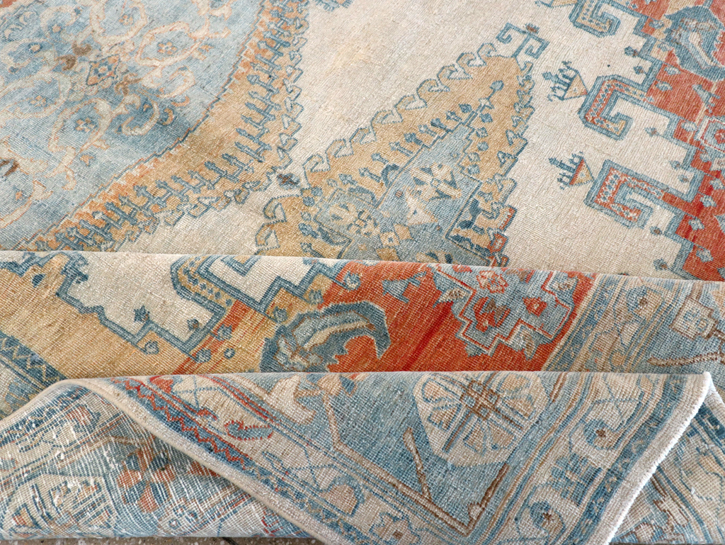 Vintage Persian Veece Room Size Carpet, No.30871 - Gsblank