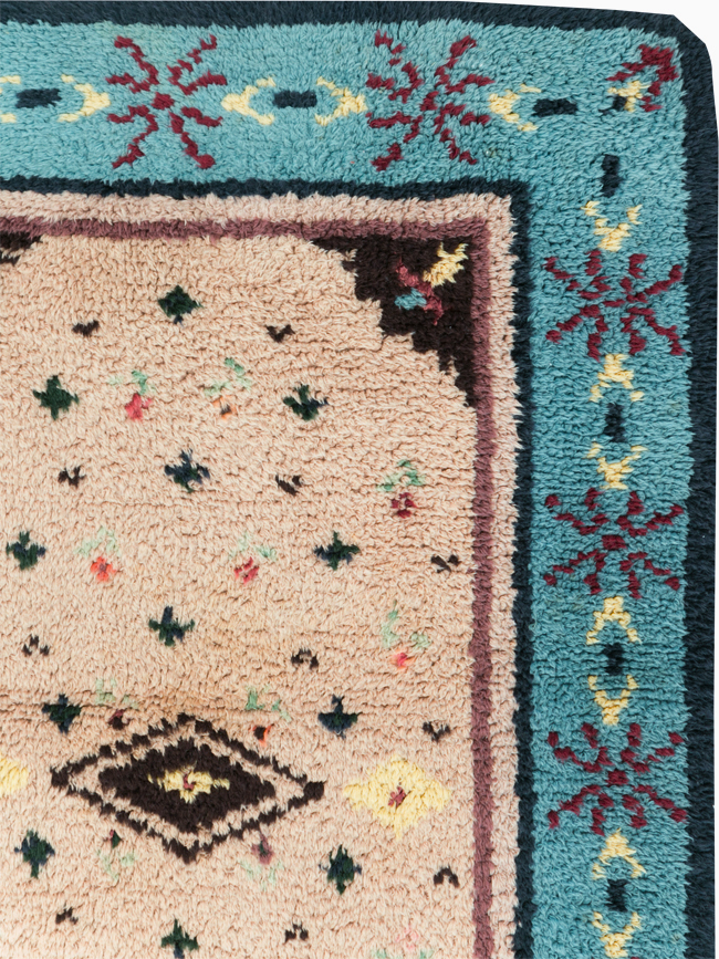 Vintage European Shag Rug, No.30874 - Gsblank