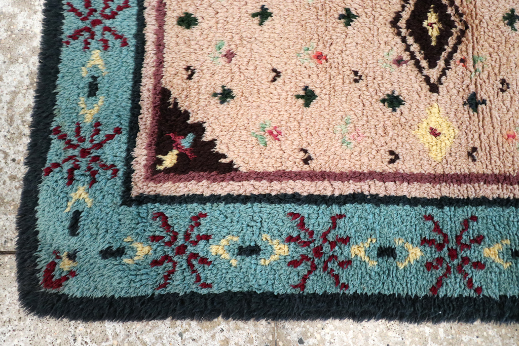 Vintage European Shag Rug, No.30874 - Gsblank