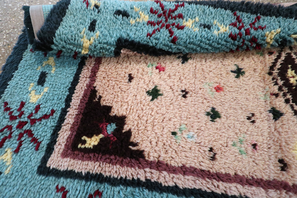 Vintage European Shag Rug, No.30874 - Gsblank