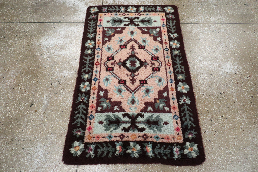 Vintage European Deco Rug, No.30877 - Gsblank