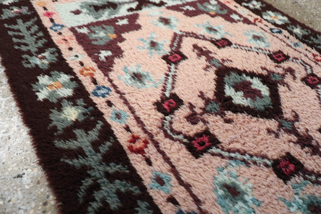 Vintage European Deco Rug, No.30877 - Gsblank