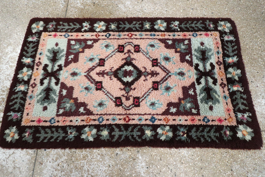 Vintage European Deco Rug, No.30877 - Gsblank