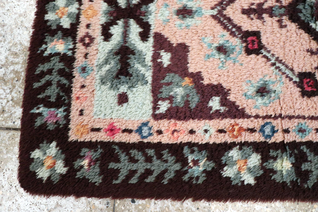 Vintage European Deco Rug, No.30877 - Gsblank