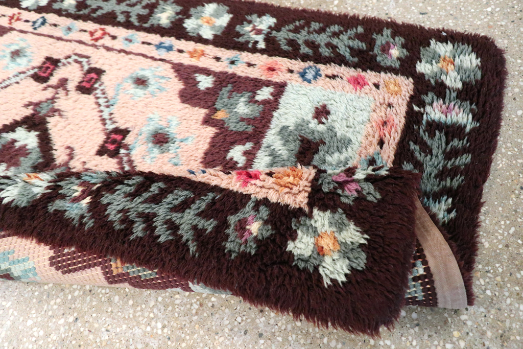 Vintage European Deco Rug, No.30877 - Gsblank