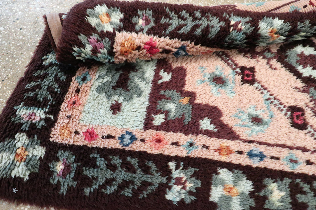 Vintage European Deco Rug, No.30877 - Gsblank