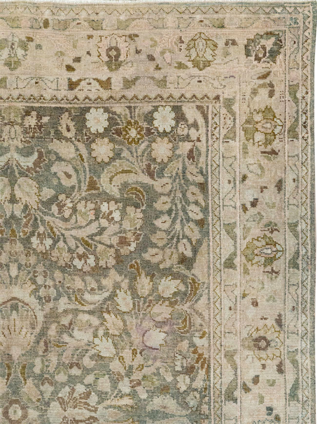 Vintage Persian Malayer Gallery Rug, No.30881 - Gsblank