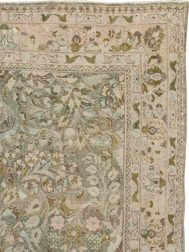 Vintage Persian Malayer Gallery Rug, No.30881 - Gsblank