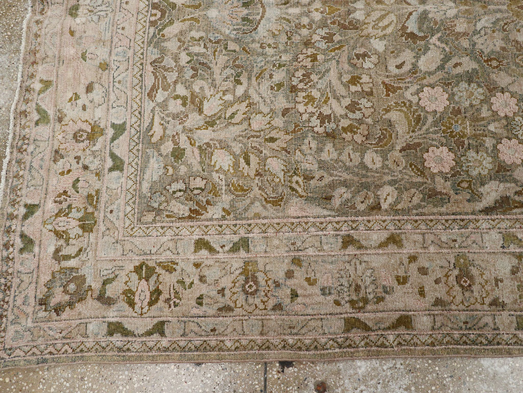 Vintage Persian Malayer Gallery Rug, No.30881 - Gsblank