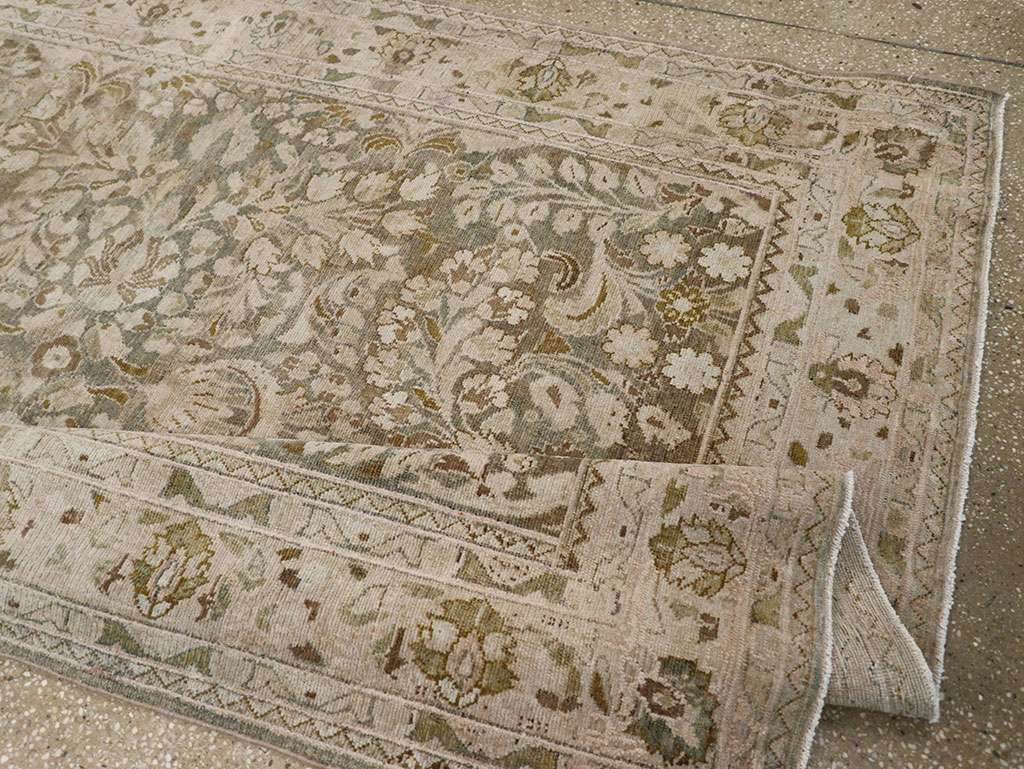 Vintage Persian Malayer Gallery Rug, No.30881 - Gsblank