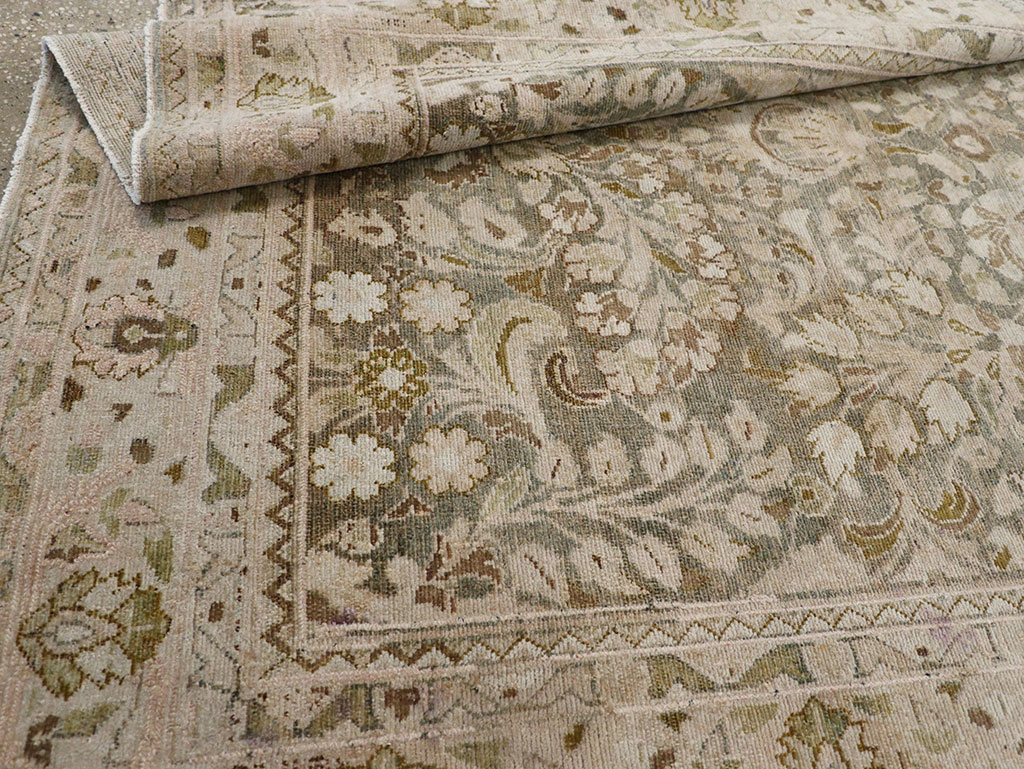 Vintage Persian Malayer Gallery Rug, No.30881 - Gsblank