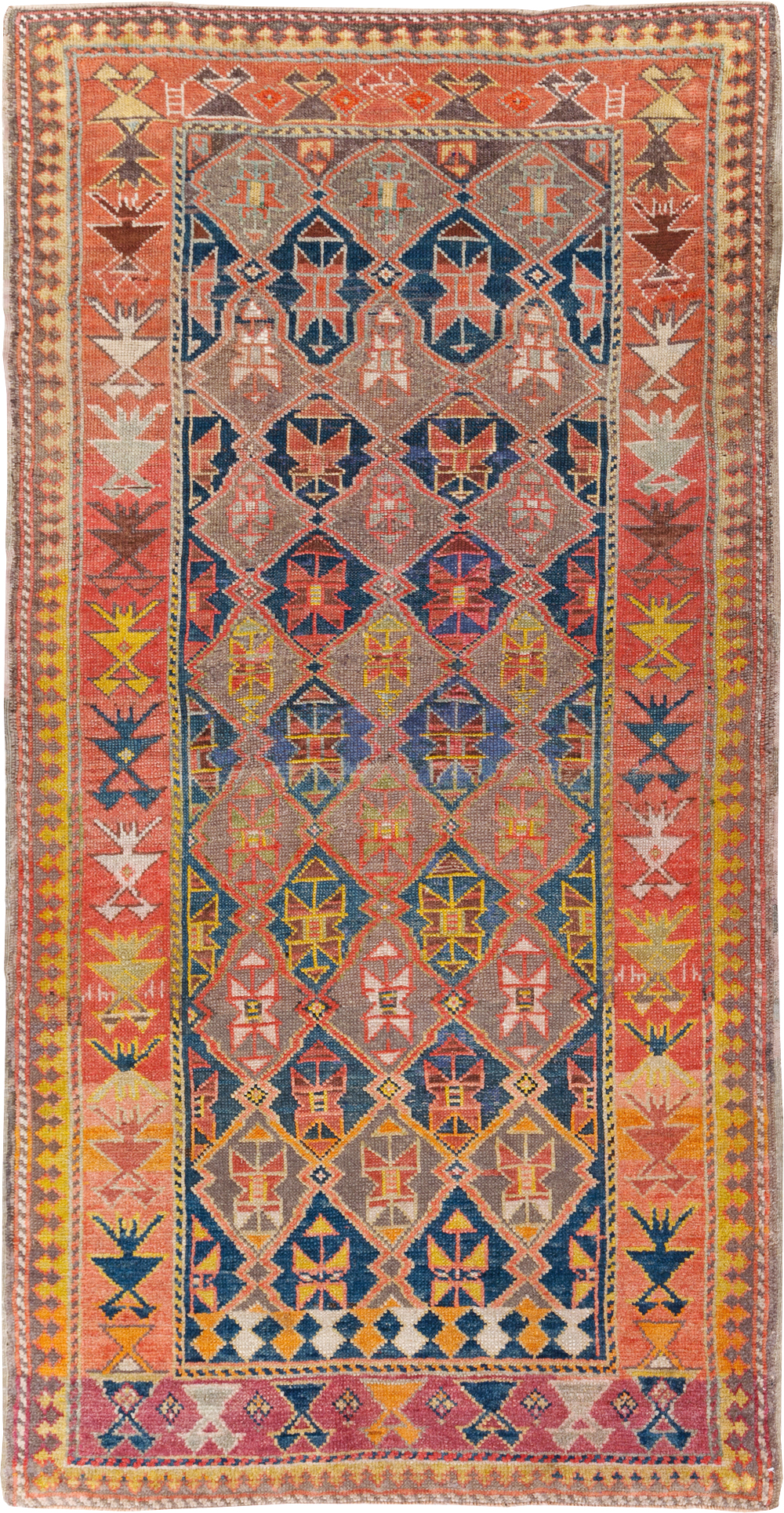 Antique Kazak Rug, No.30894 - Gsblank