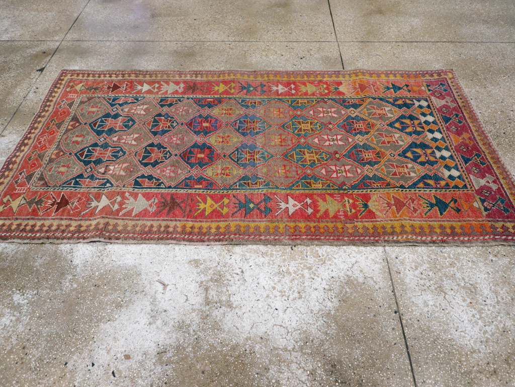 Antique Caucasian Kazak Rug, No.30894 - Gsblank