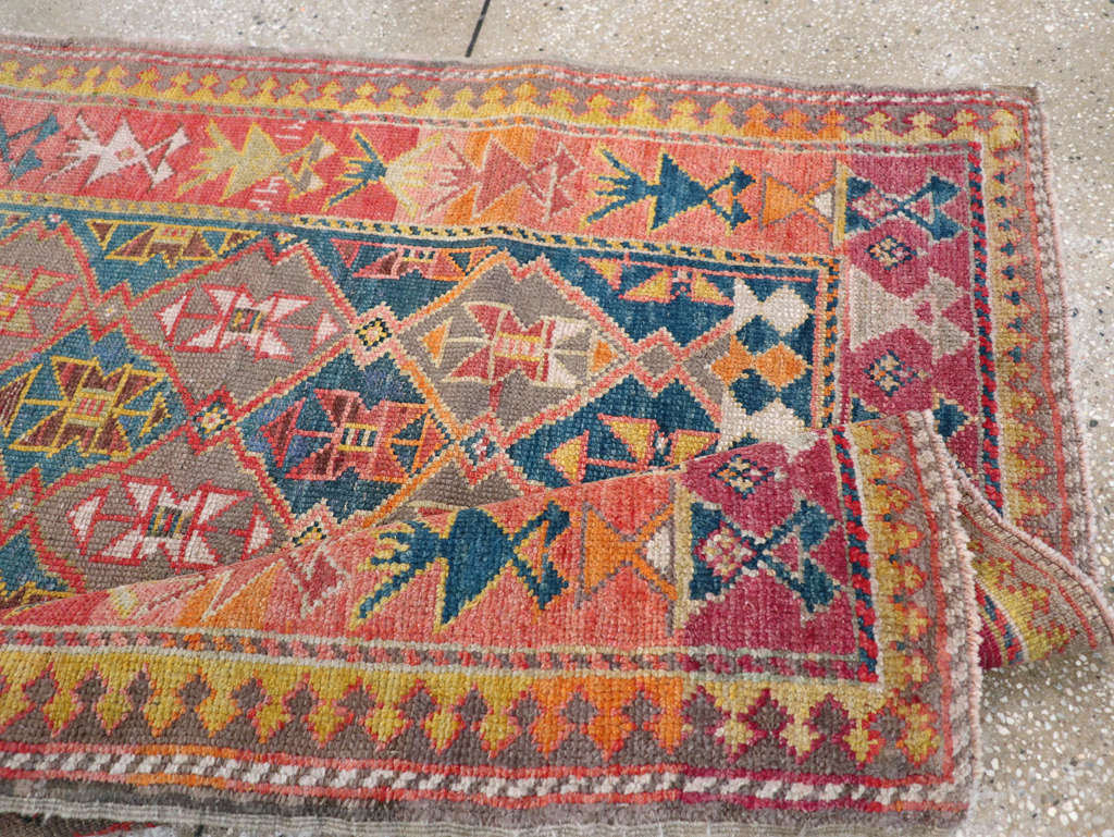 Antique Caucasian Kazak Rug, No.30894 - Gsblank