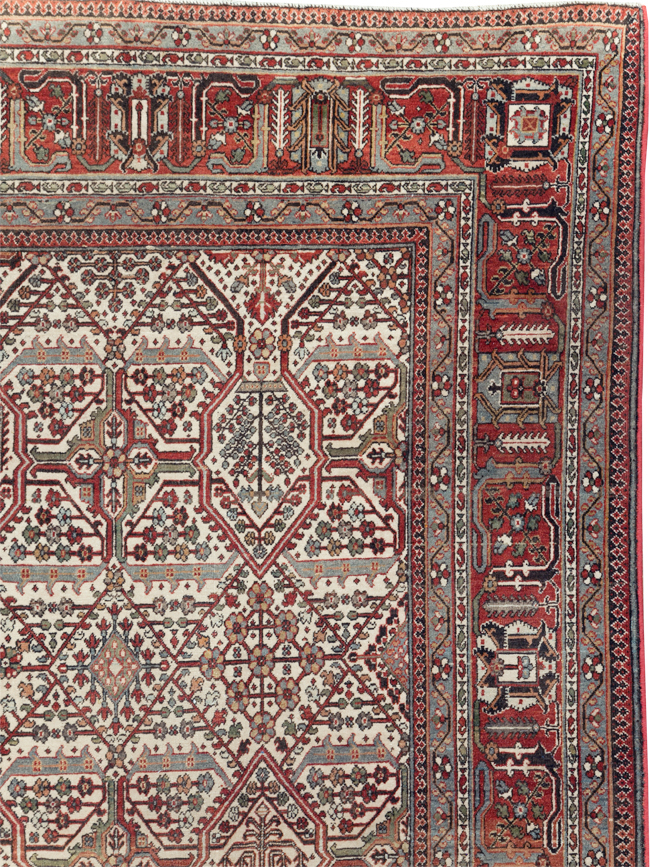 Vintage Persian Joshegan Carpet, No.30898 - Gsblank