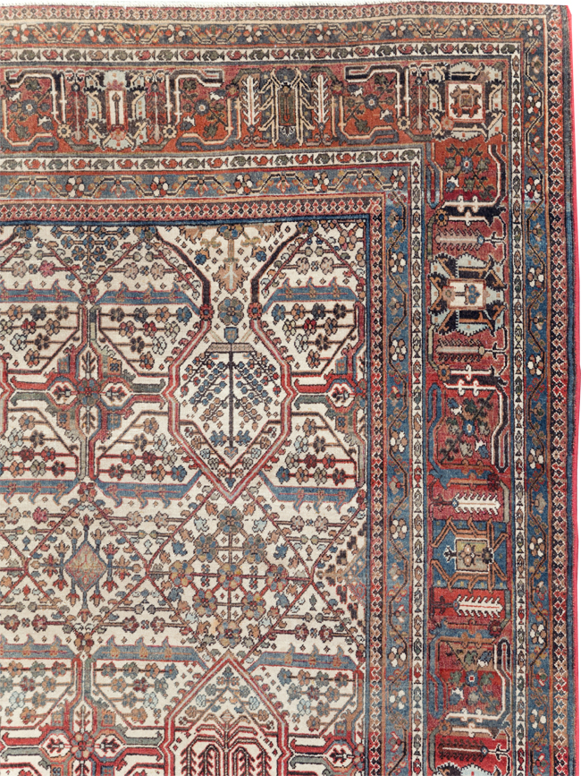 Vintage Persian Joshegan Carpet, No.30898 - Gsblank