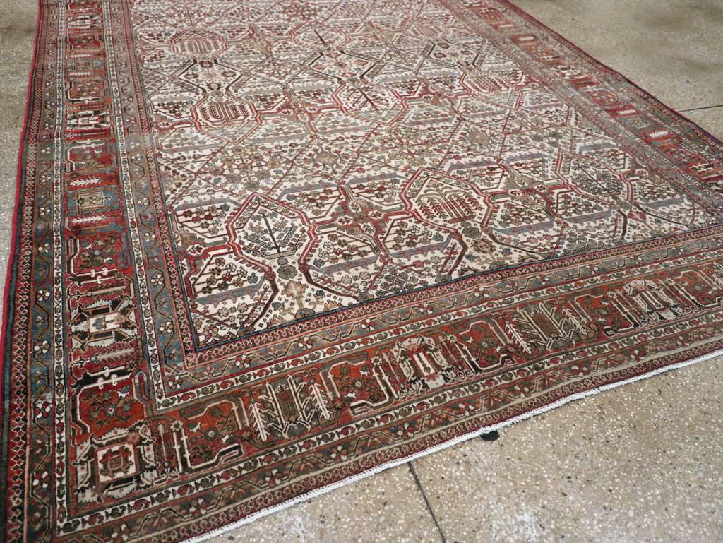 Vintage Persian Joshegan Carpet, No.30898 - Gsblank