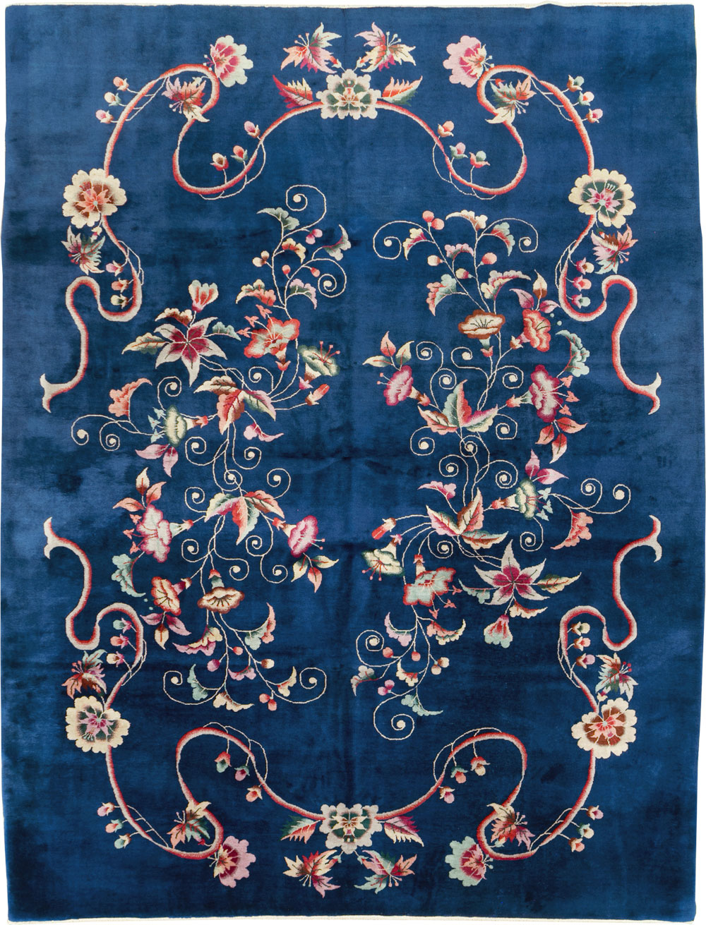 Vintage Chinese Art Deco Room Size Carpet, No.30900 - Gsblank