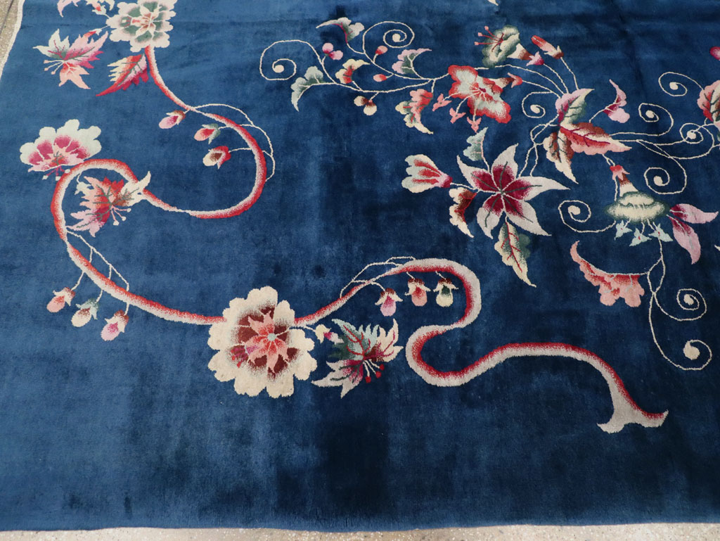 Vintage Chinese Art Deco Room Size Carpet, No.30900 - Gsblank