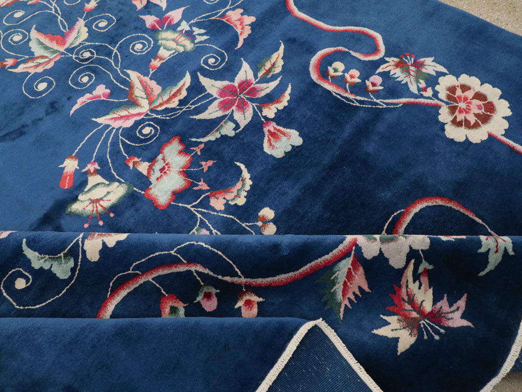 Vintage Chinese Art Deco Room Size Carpet, No.30900 - Gsblank