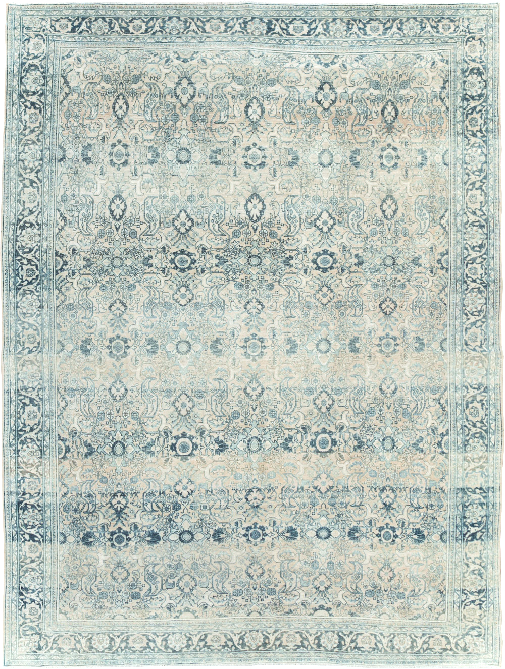 Vintage Persian Bidjar Room Size Carpet, No.30905 - Gsblank