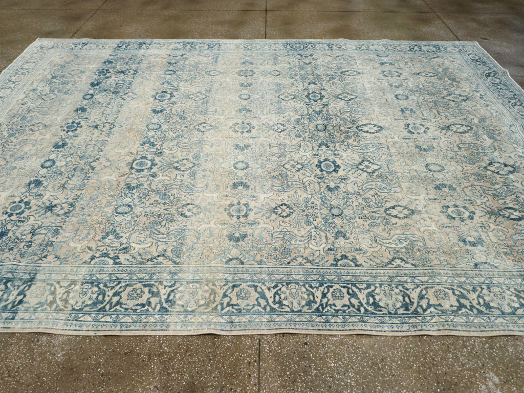 Vintage Persian Bidjar Room Size Carpet, No.30905 - Gsblank